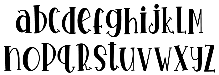 Kids Now Regular Font LOWERCASE