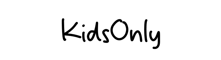 Kids Only  Fuentes Gratis Descargar