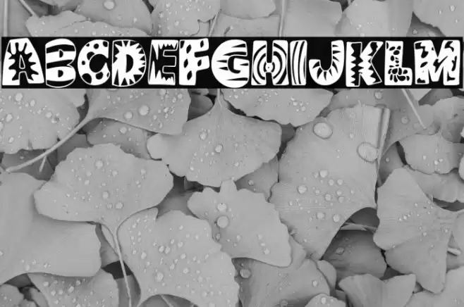 Kids Party Club Шрифта examples