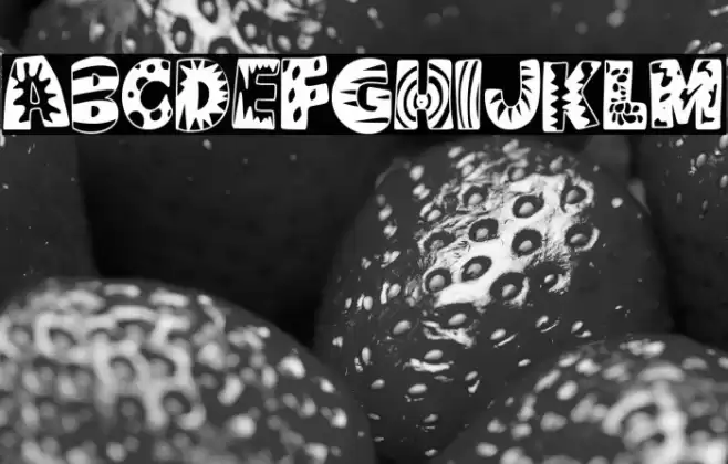 Kids Party Club Шрифта examples