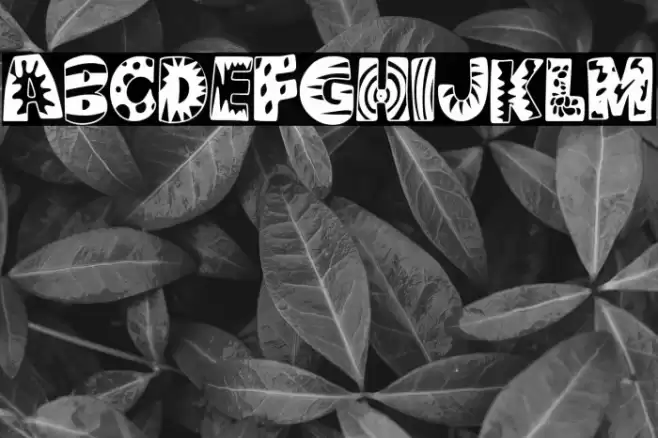 Kids Party Club Шрифта examples