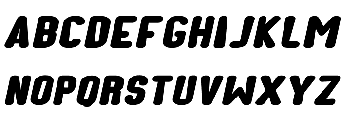 Kids Play Italic Font LOWERCASE