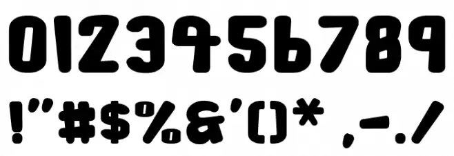 Kids Play Font OTHER CHARS