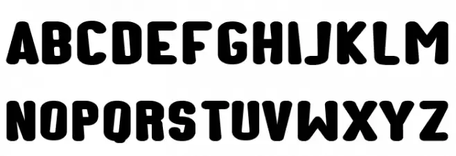 Kids Play Font UPPERCASE