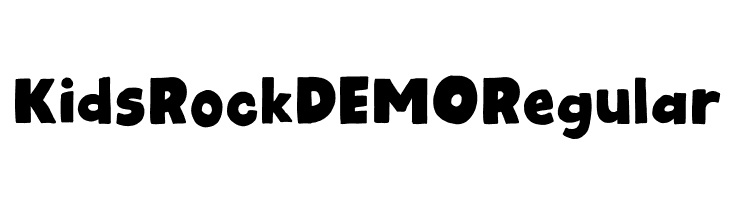 Kids Rock DEMO Regular Polices