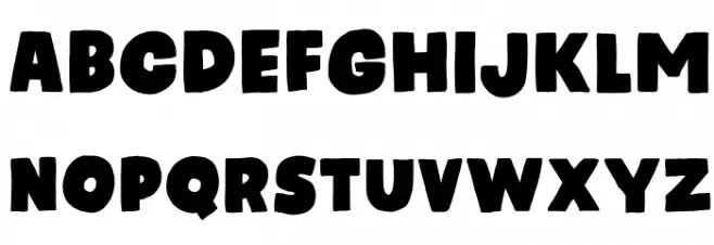 Kids Rock DEMO Regular Font UPPERCASE