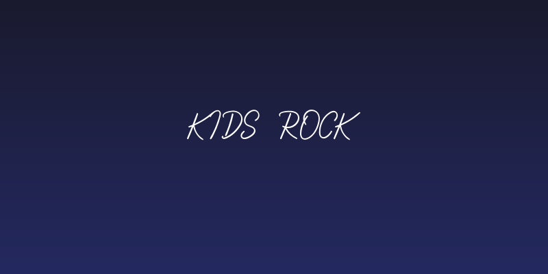 Kids Rock Social Header