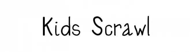 Kids Scrawl  font caratteri gratis