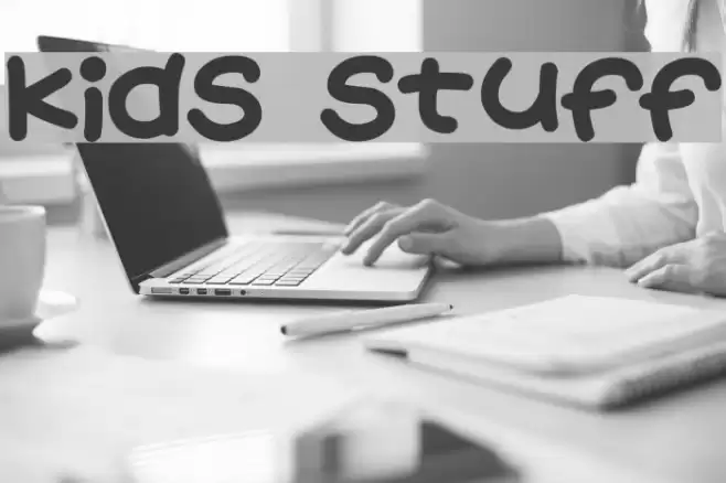 Kids Stuff Font examples