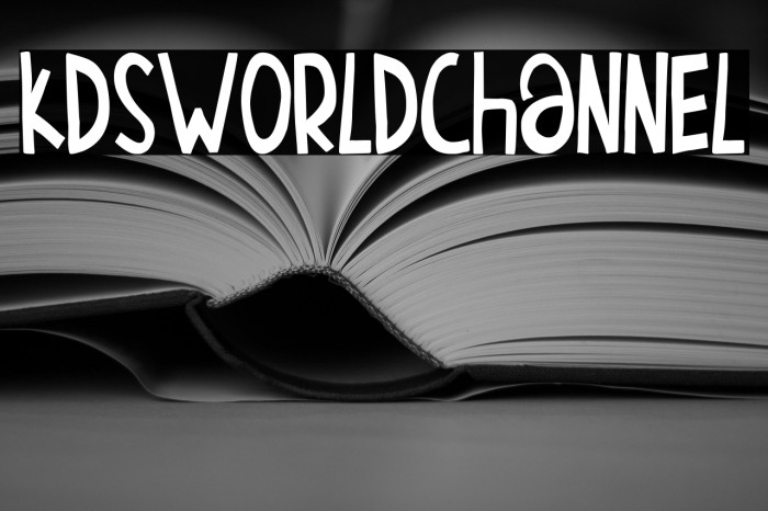 Kids World Channel Example 1