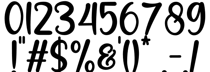 Kids Zona Font OTHER CHARS