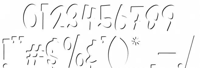 Kids Zone Inner Font OTHER CHARS