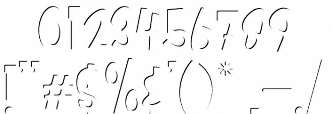 Kids Zone Inner Font OTHER CHARS