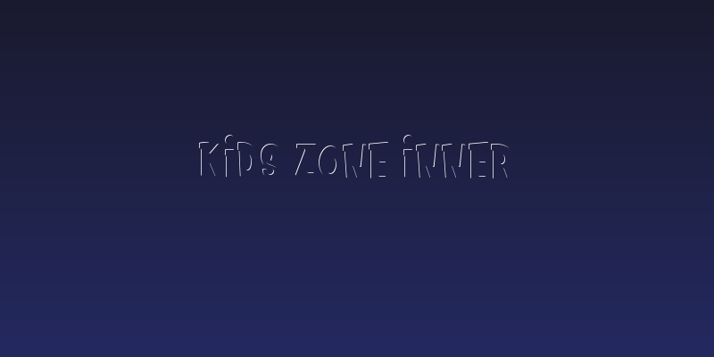 Kids Zone Inner Social Header