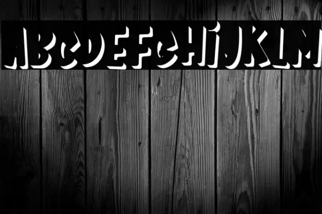 Kids Zone Shadow Font examples