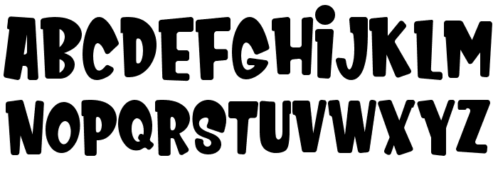 Kids Zone Font LOWERCASE