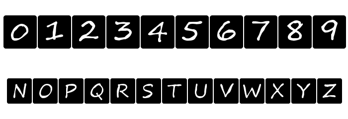 Kids board game Font OTHER CHARS