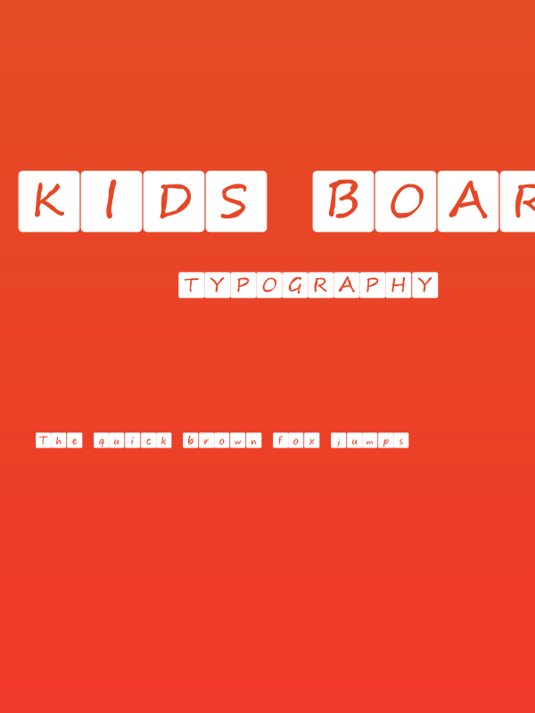 Kids board game Poster