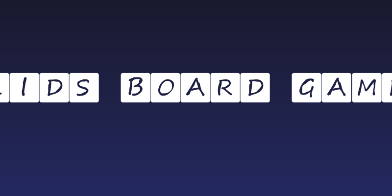 Kids board game Social Header