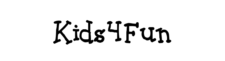 Kids4Fun  フリーフォントのダウンロード