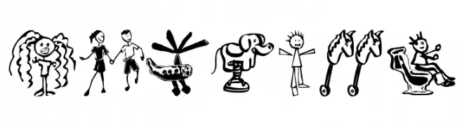 KidsArt  Frei Schriftart Herunterladen