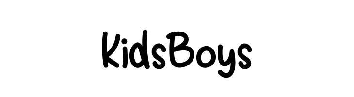 KidsBoys  لخطوط تنزيل