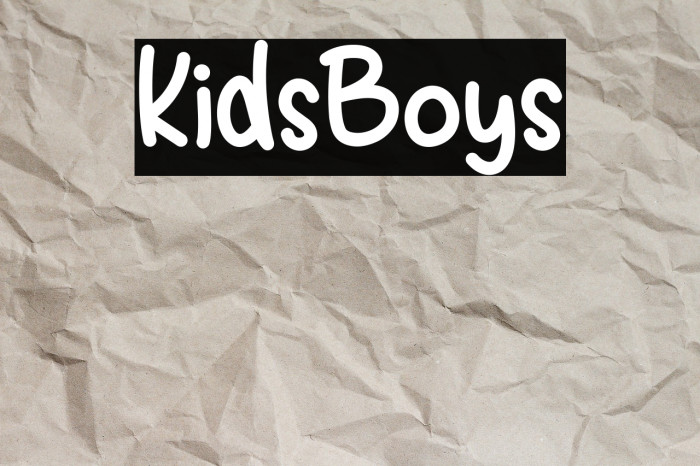 KidsBoys Example 1