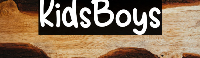 KidsBoys Example 3