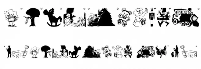 KidsDrawingsTwo Font OTHER CHARS