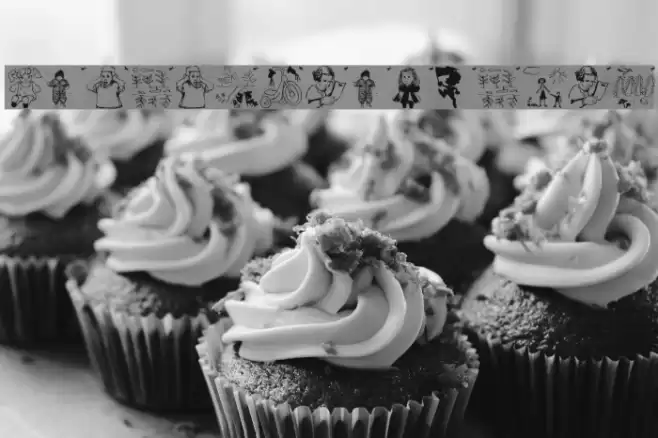 KidsDrawingsTwo Font examples