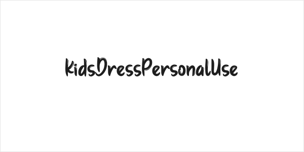 KidsDressPersonalUse Logo