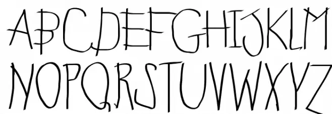 KidsFirstABC Schriftart Groß