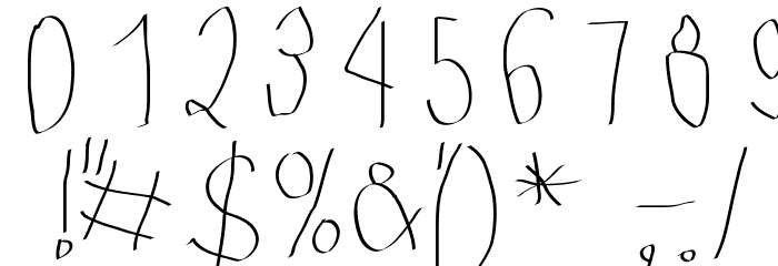 KidsFirstPrintFont Font OTHER CHARS