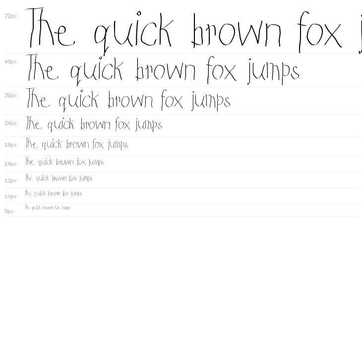 KidsFirstPrintFont Waterfall