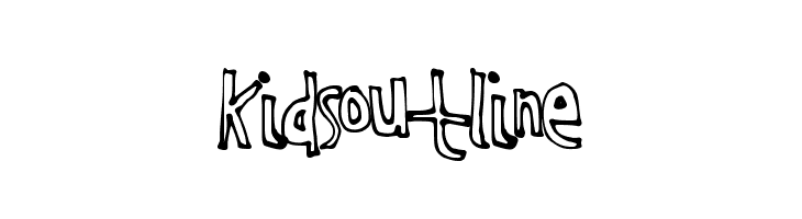 KidsOutline  免费字体下载