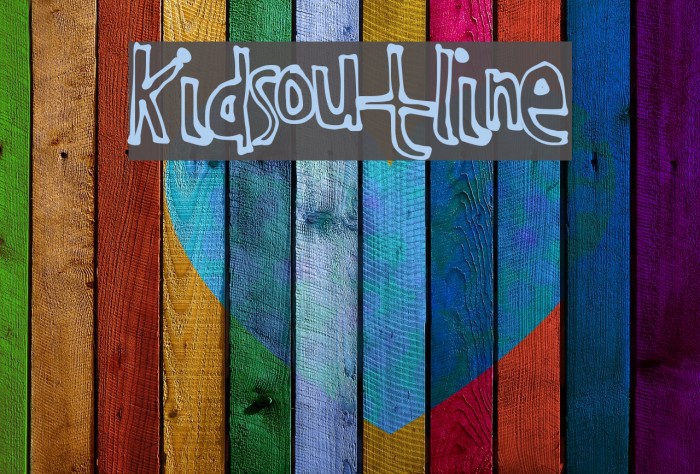 KidsOutline 字体 examples