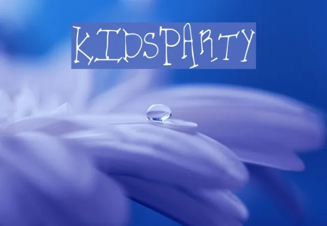 KidsParty Example 2