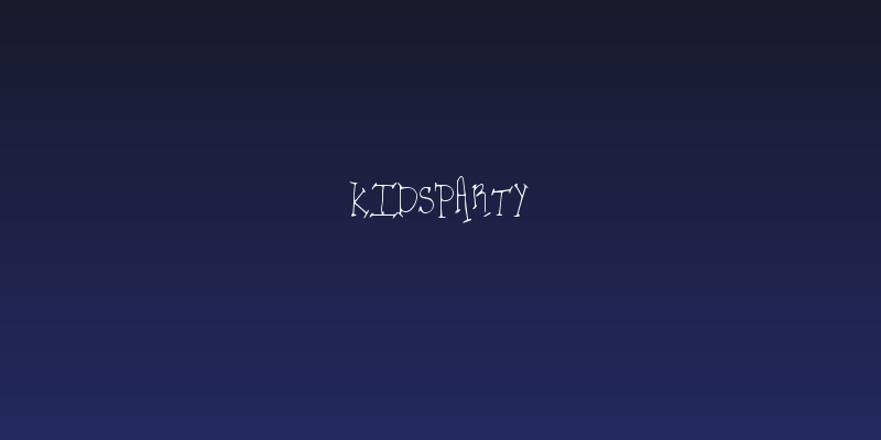 KidsParty Social Header