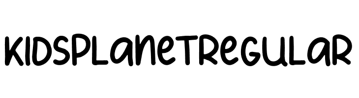 KidsPlanetRegular  Frei Schriftart Herunterladen