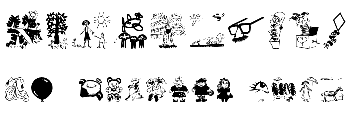 KidsStuff Font OTHER CHARS