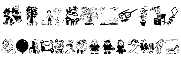 KidsStuffAdded Font OTHER CHARS