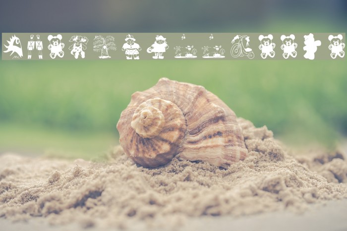 KidsStuffAdded Font examples