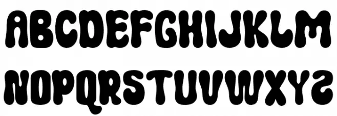 Kidsband Regular Schriftart Groß