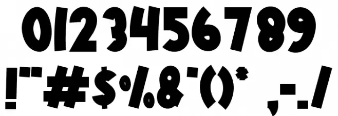 Kidsco Font OTHER CHARS