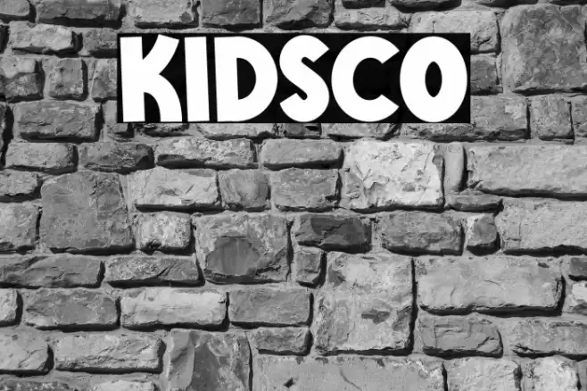 Kidsco Font examples
