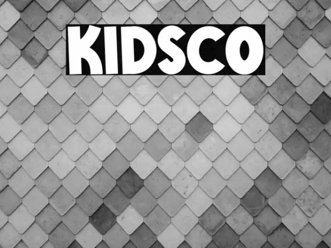 Kidsco Font examples