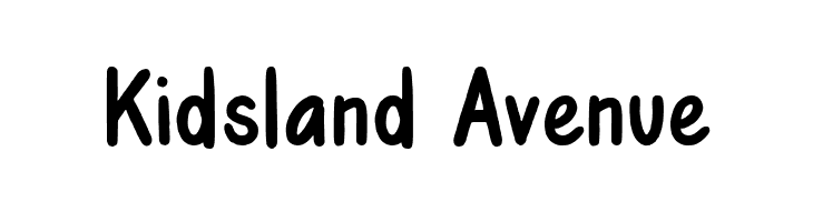 Kidsland Avenue  font caratteri gratis