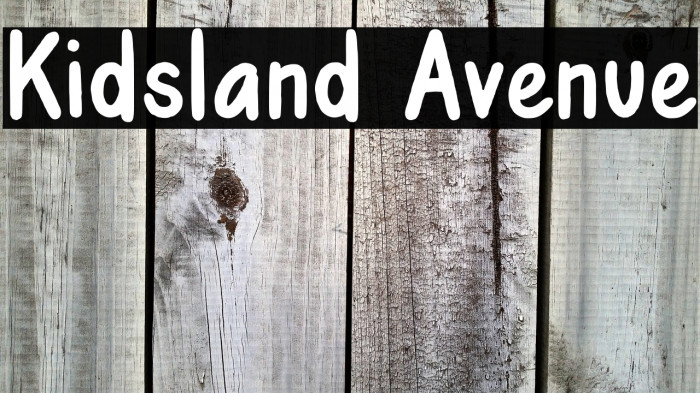 Kidsland Avenue Example 1