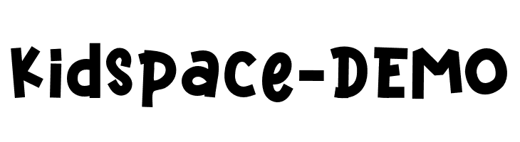 Kidspace-DEMO 字体