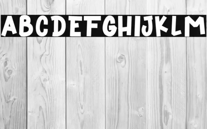 Kidspace-DEMO Schriftart examples
